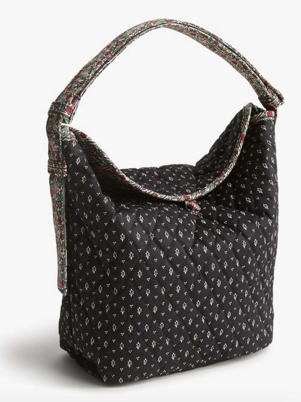 Vera Bradley Premium Cotton Astoria Bag in Holly Days - Picture 11 of 12
